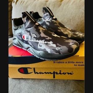 Champion Camo Sneakers Men Size 13 Brand New